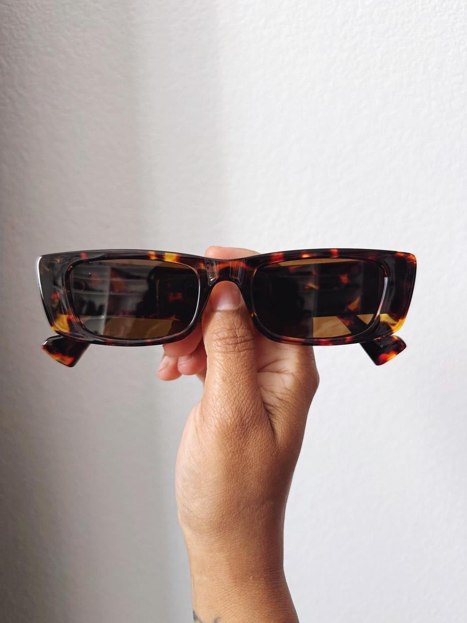 Vintage Style Rectangular Sunglasses