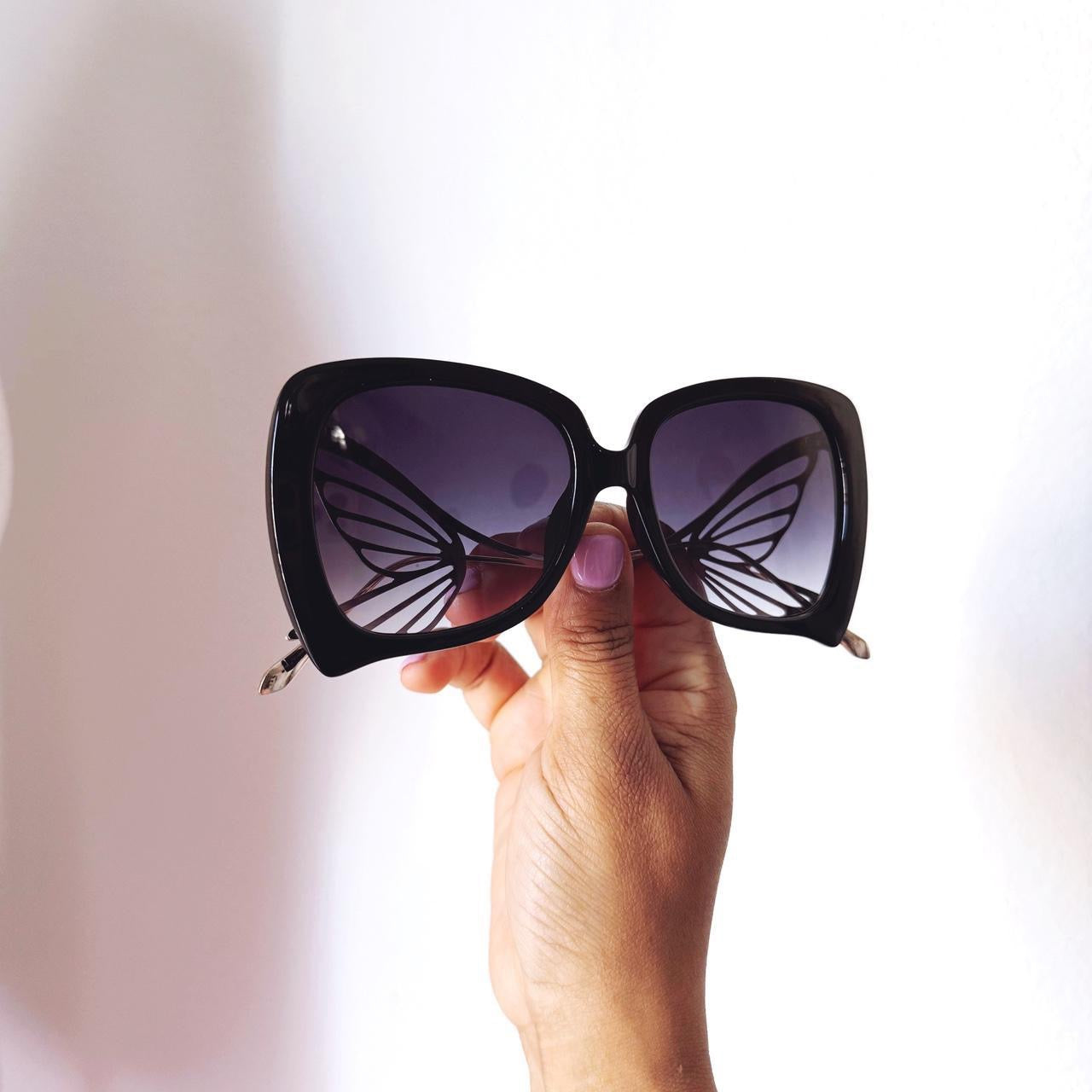 Vintage Style Oversized Boho Butterfly Sunglasses