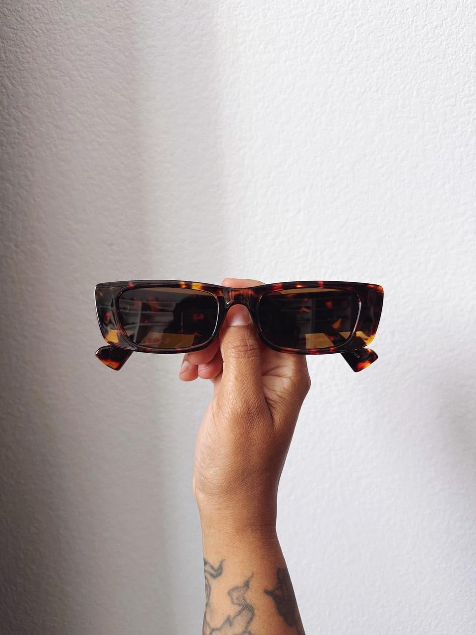 Vintage Style Rectangular Sunglasses