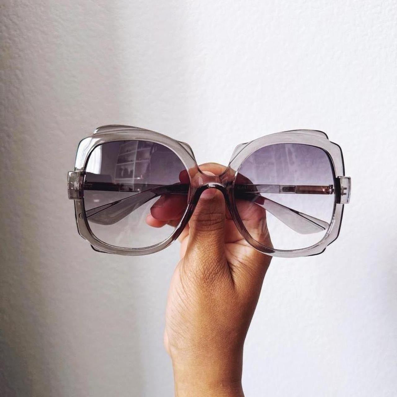 Vintage Style Oversized Sunglasses