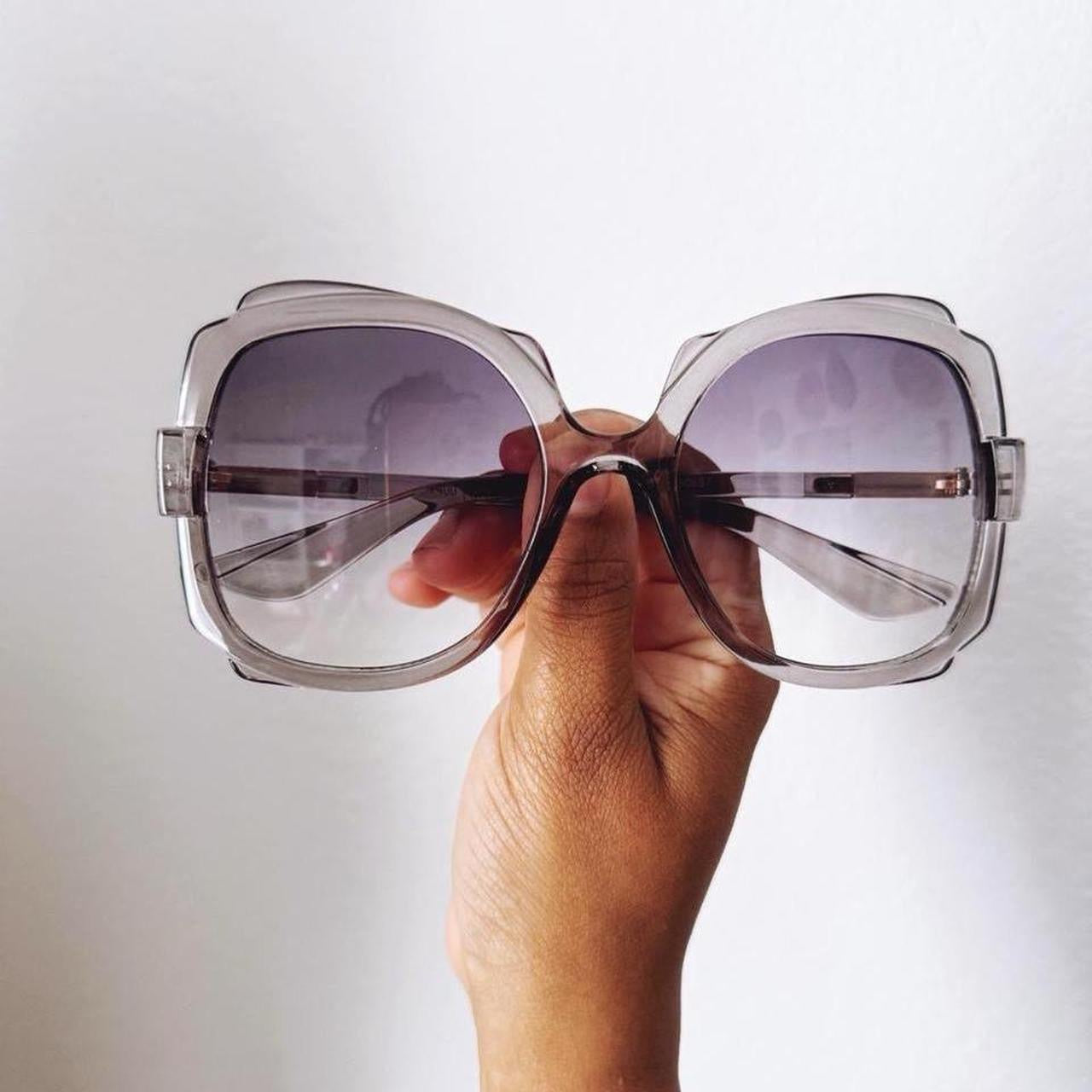Vintage Style Oversized Sunglasses